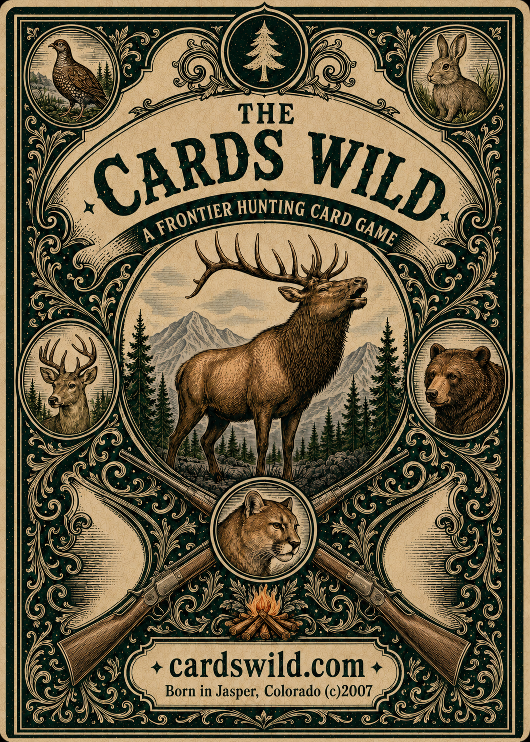 The Cards Wild — Cover Card
